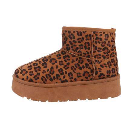 Damen Winterstiefeletten - leopard Gr. 39