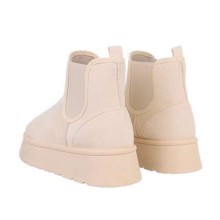 Damen Chelsea Boots - beige