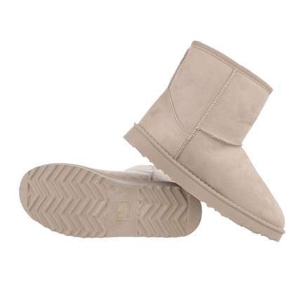 Damen Winterstiefeletten - beige