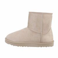 Damen Winterstiefeletten - beige