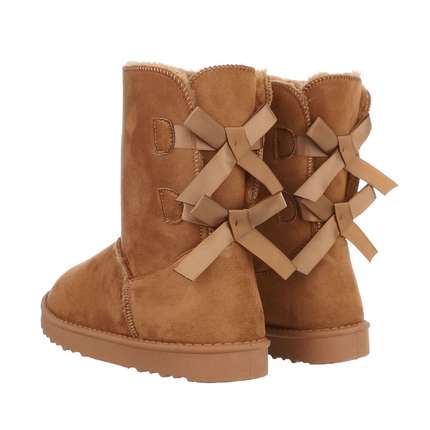 Damen Winterstiefeletten - camel