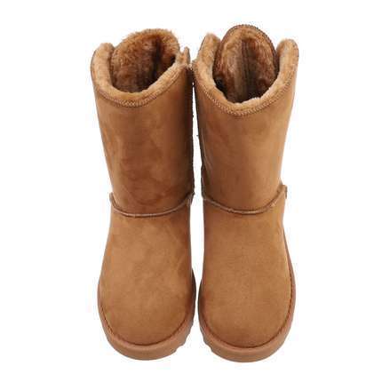 Damen Winterstiefeletten - camel