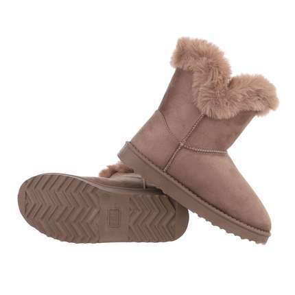 Damen Winterstiefeletten - khaki