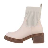 Damen Klassische Stiefeletten - beige