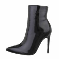 Damen High-Heel Stiefeletten - black
