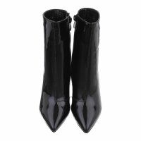 Damen High-Heel Stiefeletten - black