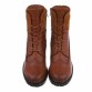 Damen Schnürstiefeletten - camel