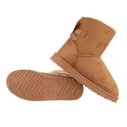 Damen Winterstiefeletten - camel