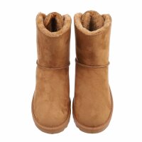 Damen Winterstiefeletten - camel