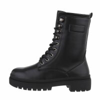 Damen Schnrstiefeletten - black