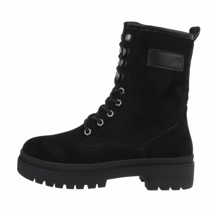 Damen Schnürstiefeletten - black