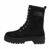 Damen Schnrstiefeletten - black