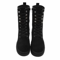 Damen Schnürstiefeletten - black