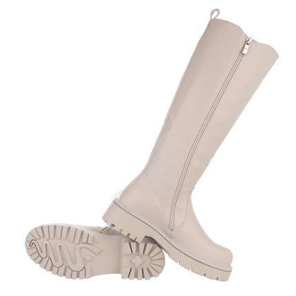 Damen Klassische Stiefel - beige