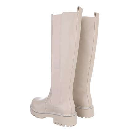 Damen Klassische Stiefel - beige