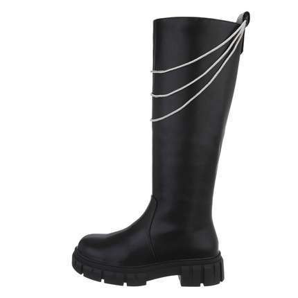 Damen Klassische Stiefel - black Gr. 38