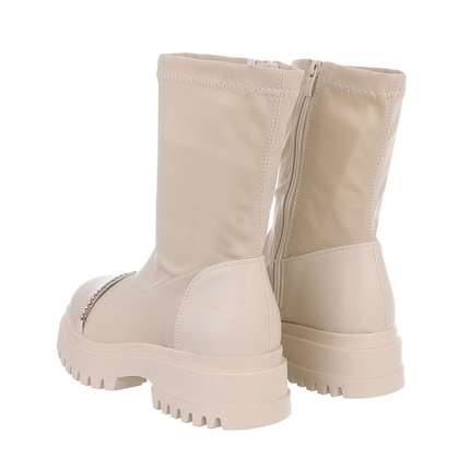 Damen Klassische Stiefeletten - beige