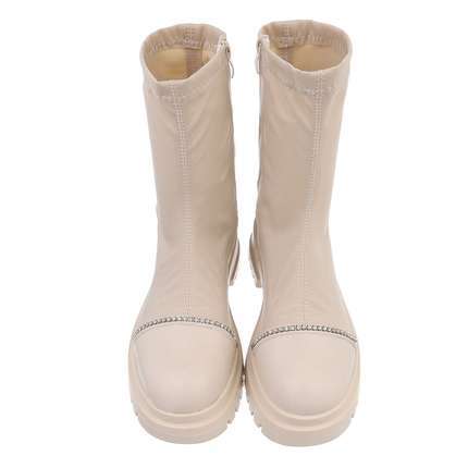 Damen Klassische Stiefeletten - beige