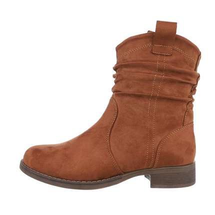 Damen Klassische Stiefeletten - camel