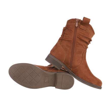 Damen Klassische Stiefeletten - camel