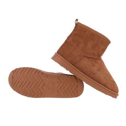 Damen Winterstiefeletten - camel