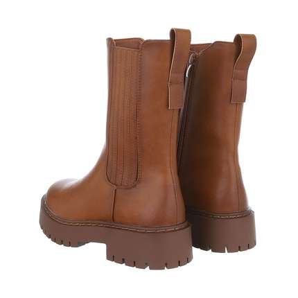 Damen Klassische Stiefeletten - camel