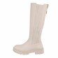 Damen Klassische Stiefel - beige Gr. 41