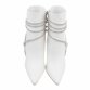 Damen High-Heel Stiefeletten - white