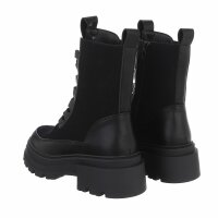 Damen Schnürstiefeletten - black
