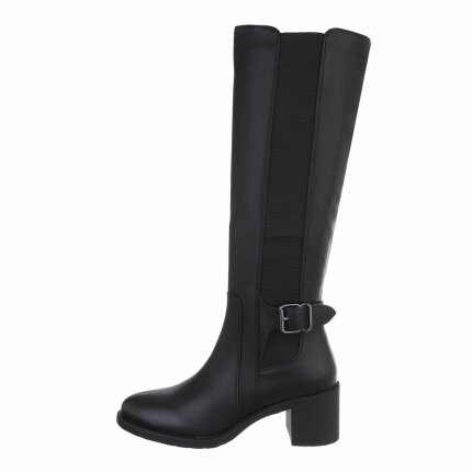 Damen High-Heel Stiefel - black - 12 Paar