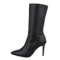 Damen High-Heel Stiefeletten - black