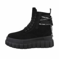 Damen Schnrstiefeletten - black