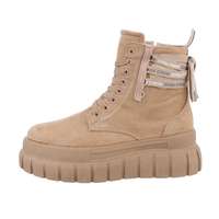 Damen Schnrstiefeletten - khaki