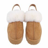 Damen Winterstiefeletten - camel