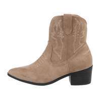 Damen Western- & Bikerboots - khaki