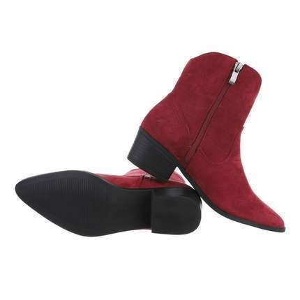 Damen Western- & Bikerboots - red