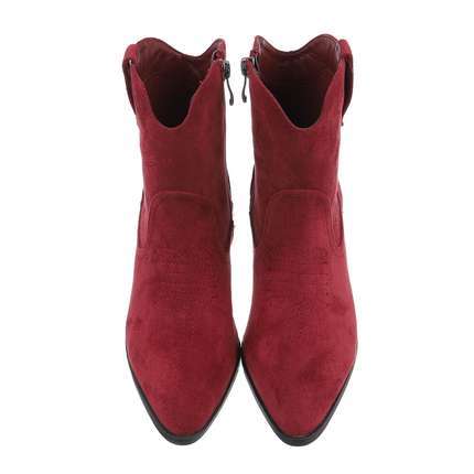 Damen Western- & Bikerboots - red