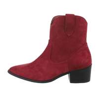 Damen Western- & Bikerboots - red