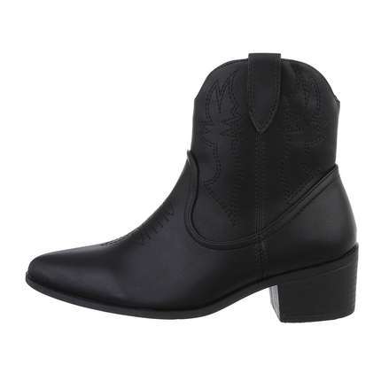 Damen Western- & Bikerboots - black Gr. 38