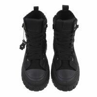 Damen Schnürstiefeletten - black