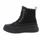 Damen Schnürstiefeletten - black
