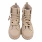 Damen Schnürstiefeletten - khaki