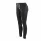 Damen Hose in Lederoptik von Denim Life - black