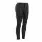 Damen Hose in Lederoptik von Denim Life - black