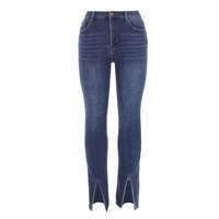 Damen High Waist Jeans von Laulia - blue