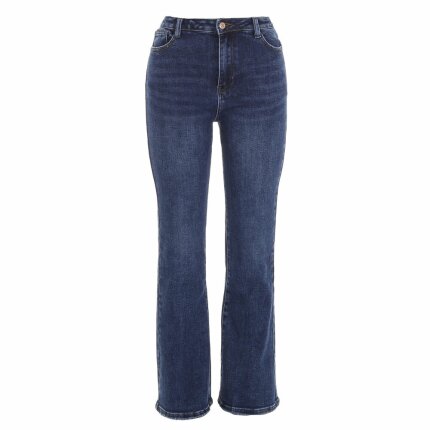 Damen Bootcut Jeans von Laulia - blue
