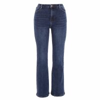 Damen Bootcut Jeans von Laulia - blue
