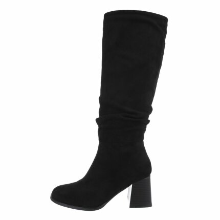 Damen High-Heel Stiefel - black Gr. 39