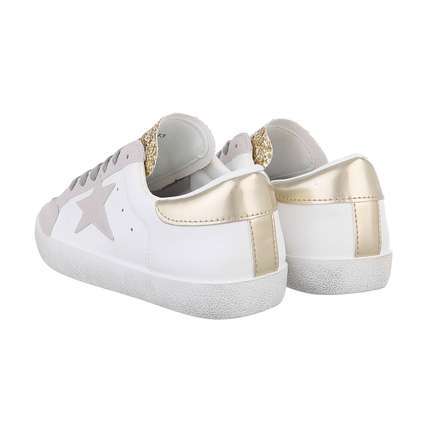 Damen Low-Sneakers - gold