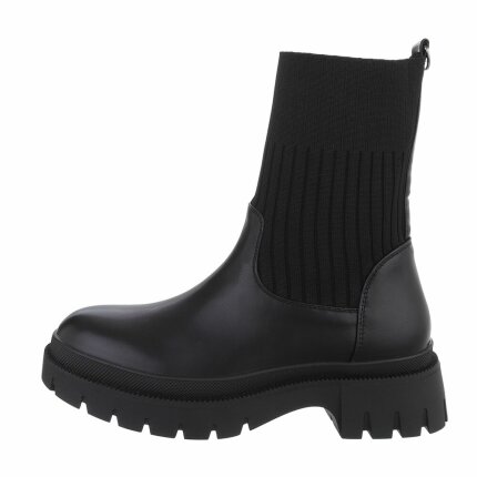 Damen Klassische Stiefeletten - black Gr. 39